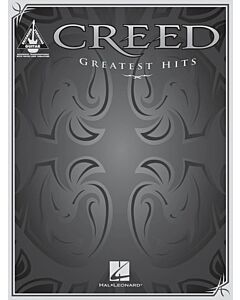 Creed Greatest Hits Authentic Recorded Version Guitar TAB