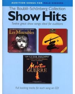 AUDITION SONGS MALE SHOW HITS BK/CD