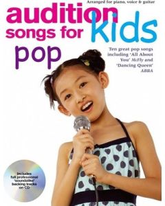AUDITION SONGS KIDS POP BK/CD
