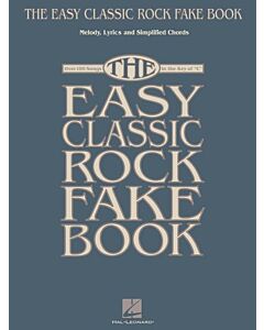 EASY CLASSIC ROCK FAKE BOOK IN THE KEY OF C