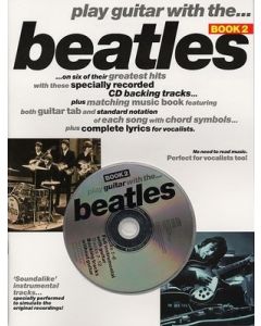PLAY GUITAR WITH THE BEATLES 2 TAB BK/CD