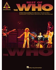 Best of The Who Guitar Recorded Version Guitar Tab