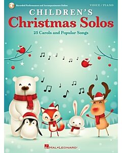 CHILDRENS CHRISTMAS SOLOS BK/OLA