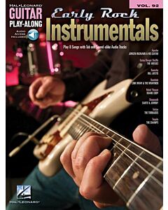 EARLY ROCK INSTRUMENTALS GUITR PLAYALONG V92 BK/OLA