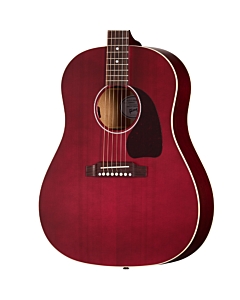 Gibson J-45 Special Acoustic Electric Guitar in Satin Wine Red