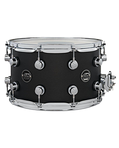 DW Performance 14"x8" Hard Satin Charcoal Metallic Snare Drum