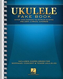 UKULELE FAKE BOOK 9X12 SPIRAL