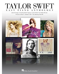 TAYLOR SWIFT - EASY PIANO ANTHOLOGY