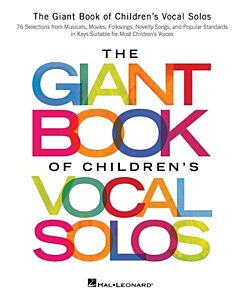 GIANT BOOK OF CHILDRENS VOCAL SOLOS