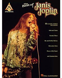 The Best of Janis Joplin Guitar Recorded Versions Tab