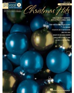 CHRISTMAS HITS PRO VOCAL MENS EDITION V42 BK/CD