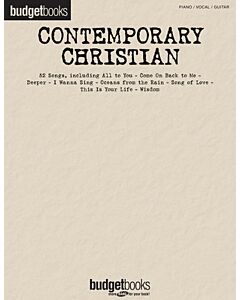 BUDGET BOOKS CONTEMPORARY CHRISTIAN PVG