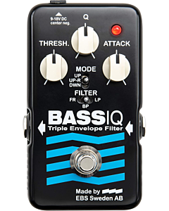 EBS BASSIQ Blue Label Triple Envelope Filter Pedal