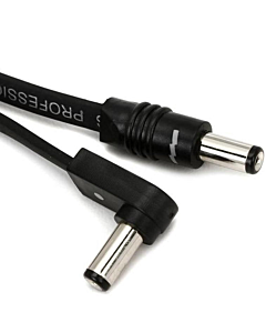 EBS DC1-38 90/0 Angled To Straight DC Flat Power Cable 38cm