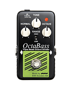 EBS OctaBass Blue Label Triple Mode Octave Divider Pedal