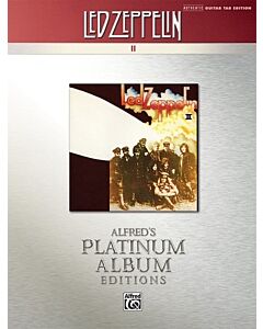 Led Zeppelin II Platinum Album Edition Guitar Tab