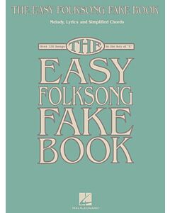 EASY FOLKSONG FAKE BOOK IN THE KEY OF C
