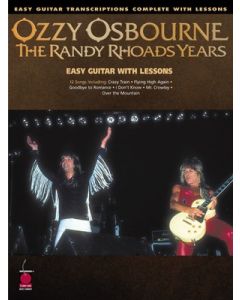 Ozzy Osbourne Randy Rhoades Years Easy Guitar