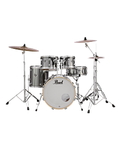 Pearl EXX 20" Fusion Kit w/Hardware (10T, 12T, 14FT, 20B, 14S) in Smokey Chrome