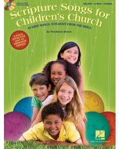 SCRIPTURE SONGS FOR CHILDRENS CHURCH BK/CD