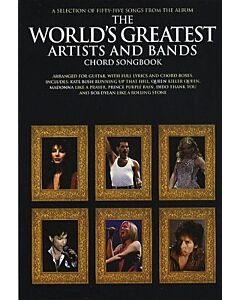 WORLDS GREATEST ARTISTS & BANDS CHORD SONGBOOK