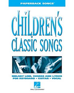 CHILDRENS CLASSIC SONGS PAPERBACK SONGS
