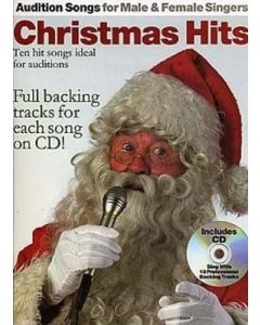AUDITION SONGS CHRISTMAS M/F BK/CD