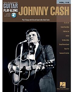 JOHNNY CASH GUITAR PLAYALONG V115 BK/OLA