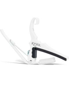 Kyser Quick Change Acoustic Guitar Capo in White