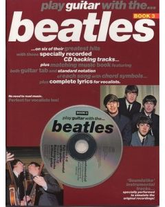 PLAY GUITAR WITH THE BEATLES 3 TAB BK/CD