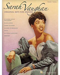 SARAH VAUGHAN ORIGINAL KEYS FOR SINGERS