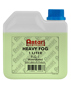 Antari FLG1 Antari Heavy Fog Liquid 1 Litre in Green Fluid