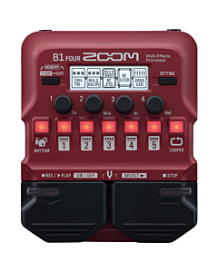 Zoom B1 FOUR Bass FX Multi Effects Pedal