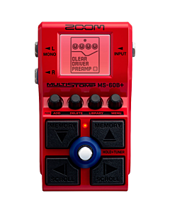 Zoom MS-60B+ MultiStomp Bass Effects Pedal