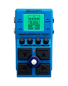 Zoom MS-70CDR+ MultiStomp Chorus / Delay / Reverb Pedal
