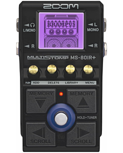 Zoom MS-80IR+ MultiStomp Amp Modeleer Pedal