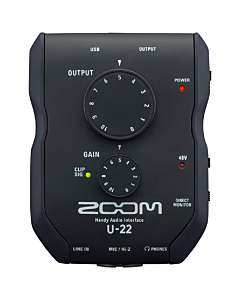 Zoom U-22 Handy Audio Interface