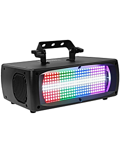 Event Lighting Strobe Effect Light with 56 x 3W White LEDs + 224 x 0.5W RGBW LEDs- 120° Beam Angle- Powercon In/Out 3 Pin DMX In/Out