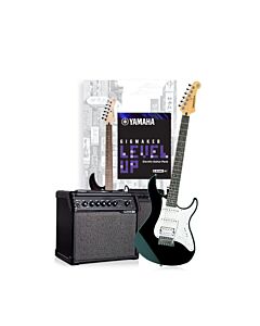 Yamaha Gigmaker Level Up Electric Guitar Pack in Black