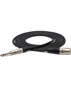 Hosa HSX010 Pro Balanced Interconnect, REAN 1/4 inch TRS to XLR3M, 10 ft / 3m
