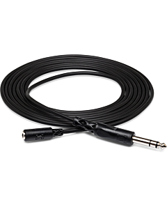 HOSA MHE310 Headphone Adapter Cable 3.5 MM TRS TO 1/4 IN TRS, 10 FT / 3M