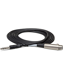 Hosa STX103F Balanced Interconnect, XLR3F to 1/4 IN TRS, 3 FT / 0.9M