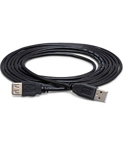 Hosa USB205AF High Speed USB Extension Cable, Type A to Type A, 5 Ft / 1.5M