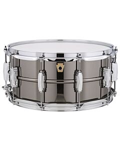 Ludwig Black Beauty 6.5" x 14" Brass Shell Imperial Lugs Snare Drum