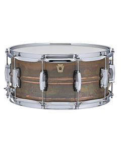 Ludwig Copper Phonic 6.5"x14" Raw Shell Imperial Snare Drum