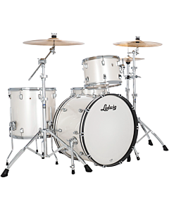 Ludwig NeuSonic Fab 3-Piece Shell Pack in Silver Silk