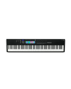 Novation Launchkey 88 Mk3 - 88 Key Semi Weighted Fully Integrated MIDI Controller Keyboard with 16 Velocity Sensitive Pads