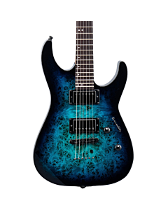 ESP LTD M-200DX NT Electric Guitar in Blue Burst