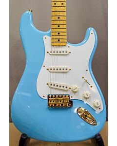 Fender Custom Shop LTD 59 Strat, Maple Neck, Gold Hardware NOS in Daphne Blue
