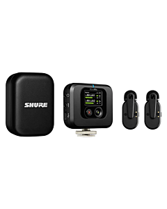 Shure MoveMic Two Receiver Kit - Two-Channel Wireless Lavalier Microphone System With Receiver